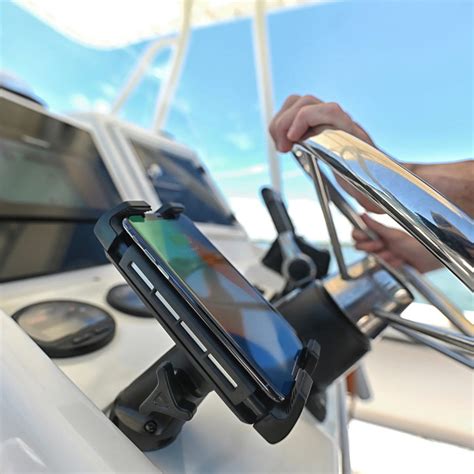 cell phone holder for bass boat